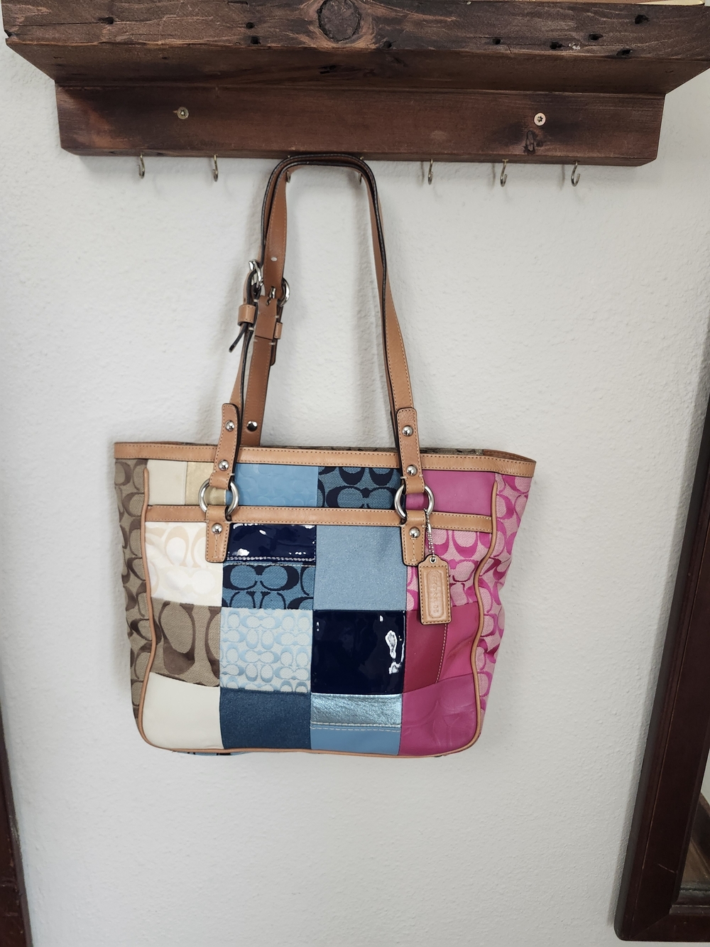 Coach Patchwork Signature Tote